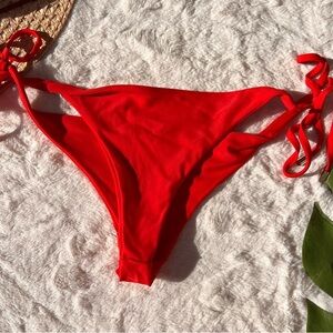 Scarlet Tie-Side Bikini Bottom